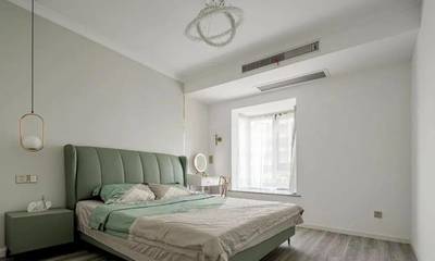 136㎡的轻奢美式，粉色系装扮，是心动的感觉！