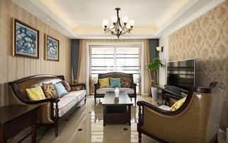 108㎡新古典雅居 10.2万筑就鸿威鸿景雅园三室风华